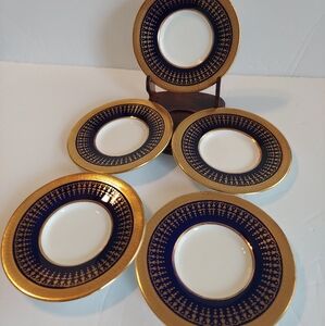 5 Aynsley England Saucers